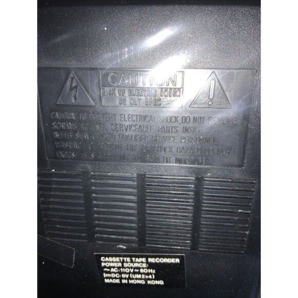 New Old Stock Alaron Rhapsody Vtg RY-1201 Portable Slimline Cassette Recrdrer - Picture 3 of 6